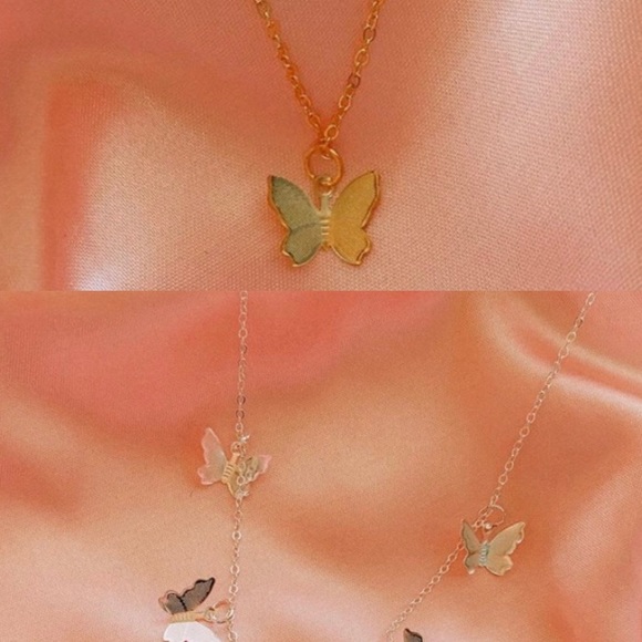 Jewelry - Two Butterfly Necklaces 🦋